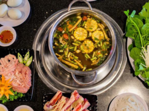 lẩu dê đồng hương