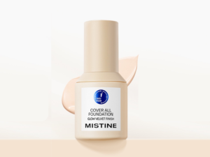 review kem nền mistine