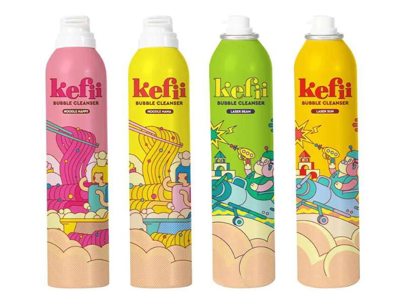 Review Sữa tắm Kefii Bubble Cleanser KOLs Booking