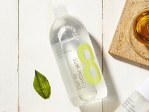 nước tẩy trang làm sạch da không chứa cồn bom eight tea